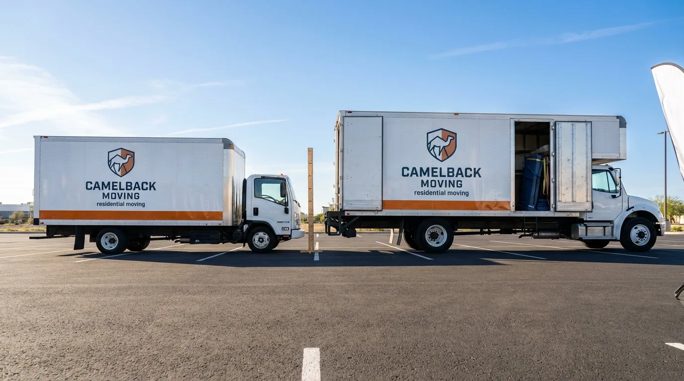 Moving truck size capacity guide in Mount Juliet
